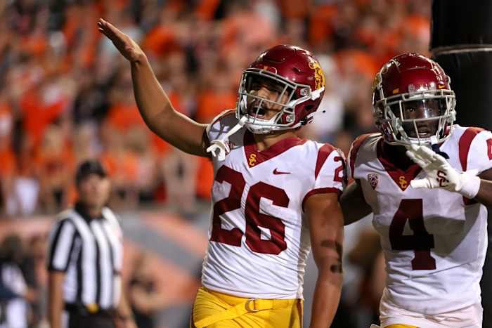 USC Trojans Oregon State football 202210